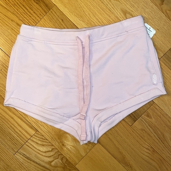 Free People Where The Wind Blows powdered lavender cotton shorts, size S, NWT - Picture 5 of 11